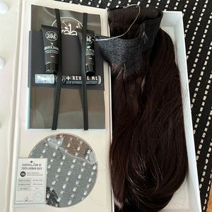 Halo hair extension 24 inch human hair